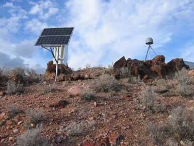 Key components of a GPS station